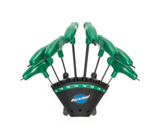Набір торксів Park Tool PH-T1.2 T6/T8/T10/T15/T20/T25/T30/T40 з L-подібною пластиковою ручкою