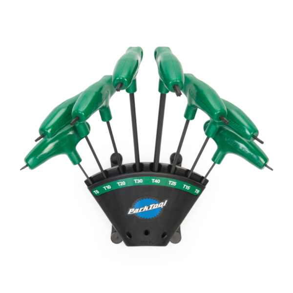 Набір торксів Park Tool PH-T1.2 T6/T8/T10/T15/T20/T25/T30/T40 з L-подібною пластиковою ручкою