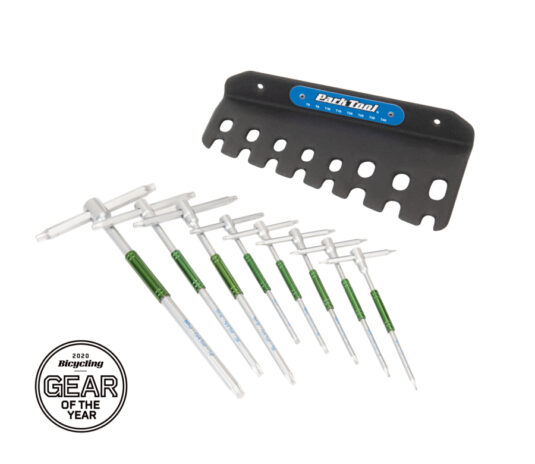 Набір торксів Park Tool THT-1 з Т-рукояткою, 8шт T6/T8/T10/T15/T20/T25/T30/T40