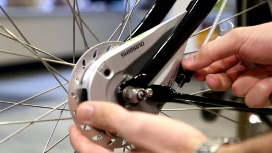 Гальмо ролерне Shimano BR-C6000 Nexus переднє, сіре