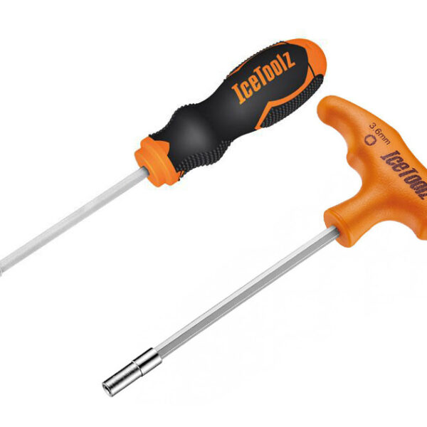 Набір інструментів Ice Toolz 12D5 12D3+12D7. Під (квадратний) ніпель 3.6. Звичайна ручка як на викрутці та Т-подібна
