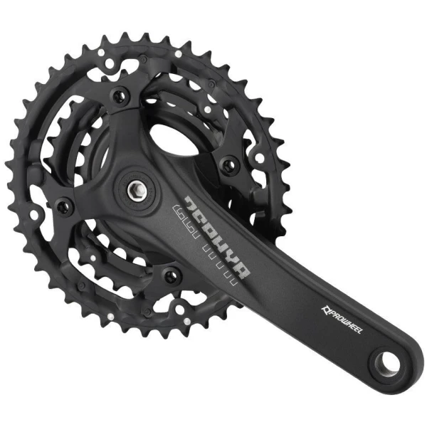 Комплект шатунов PROWHEEL ZEPHYR-601 (10S) 170mm, 42/32/24T black