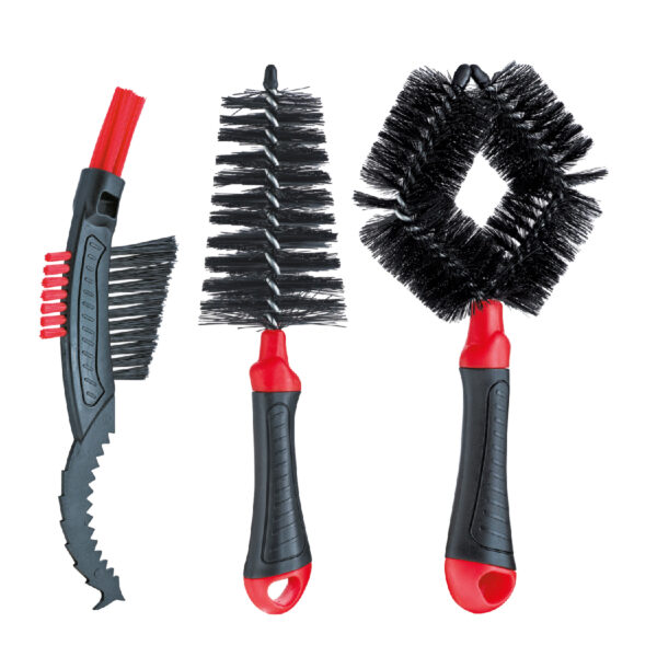 Щітки Weldtite 06013 CLEANING BRUSH SETS для чищення велосипеда, набір 3шт.