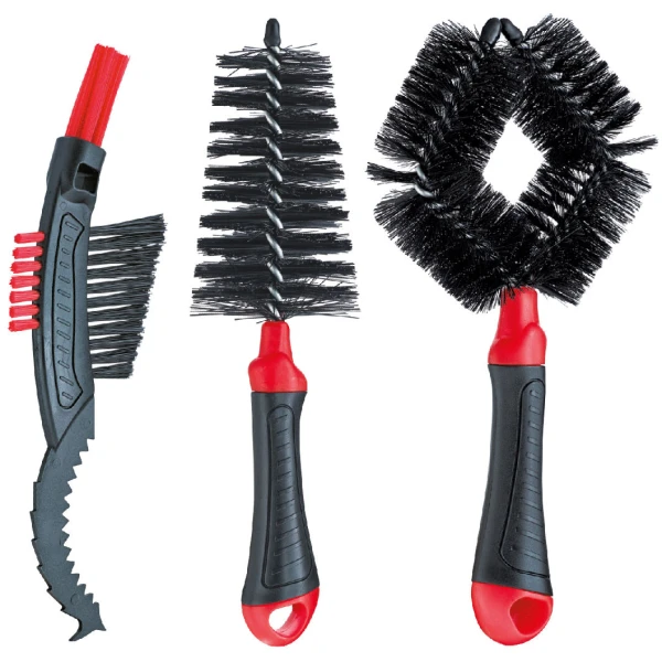 Щетки Weldtite 06013 CLEANING BRUSH SETS для очистки велосипеда, набор 3шт.