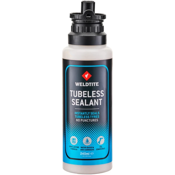 Герметик Weldtite 03063 TUBELESS TYRE SEALANT, для безкамерних шин, латексний, 240мл