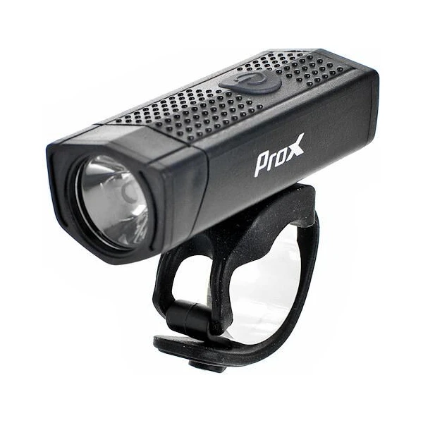Фара передня ProX Aero F Plus USB 400Lm, чорний