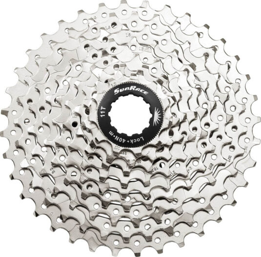 Кассета инд. 9-k 11-40T SUN RACE MTB M980 Nickel