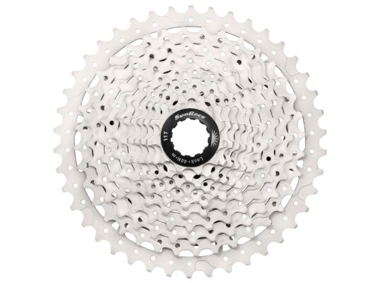 Касета інд. 10-k 11-46T SUN RACE MTB MS3 metallic/silver