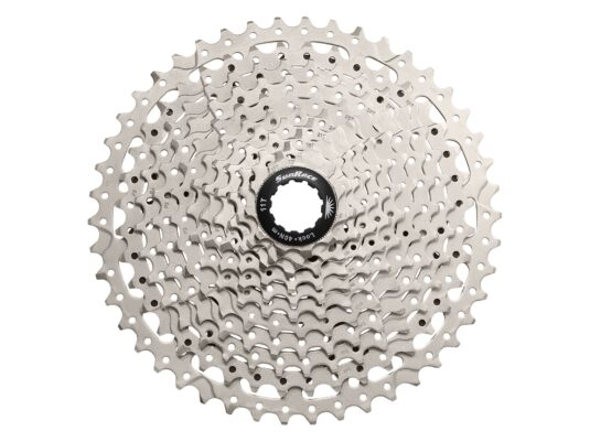 Касета інд. 11-k 11-46T SUN RACE MS8 MTB, Metallic Silver