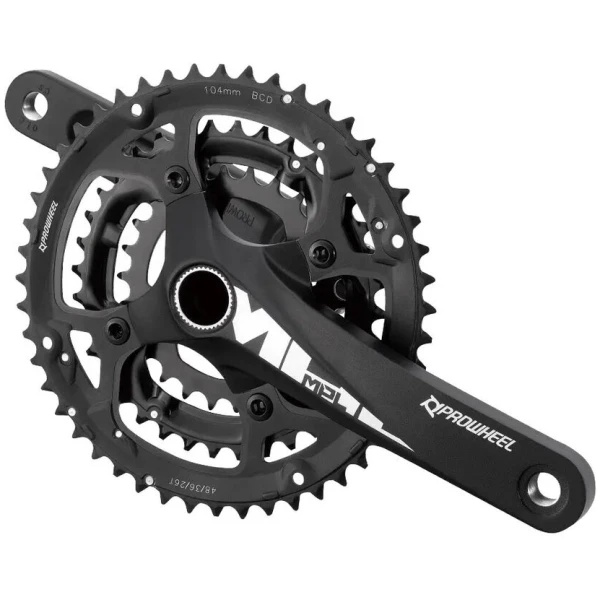 Комплект шатунов PROWHEEL MPL-751-TT (9S) 175mm, 48/36т black