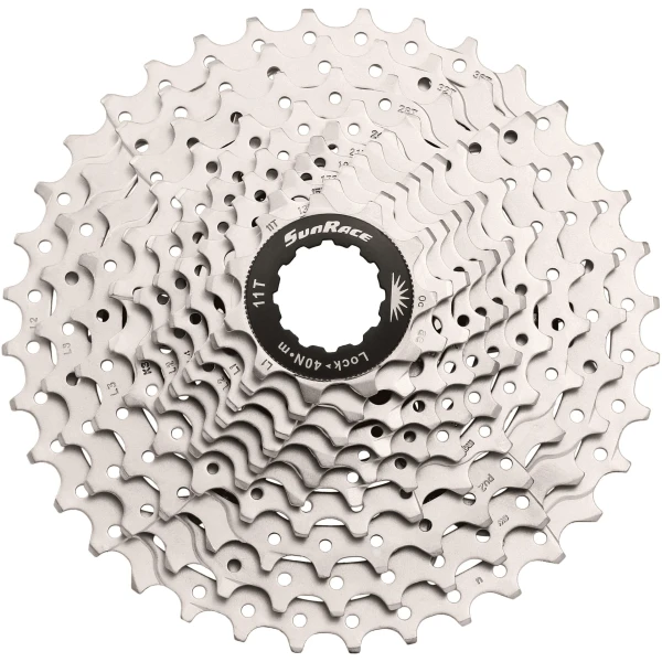 Касета інд. 10-k 11-34T SUN RACE MS1 MTB, сталевий павук