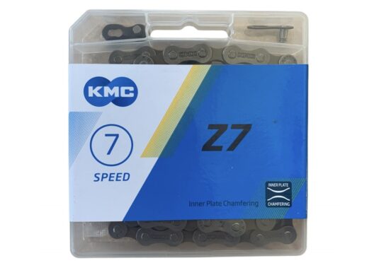 Ланцюг KMC Z7 114 ланок 1/2" X 3/32" 7шв сіро-коричневий