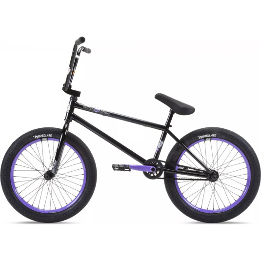 Велосипед 20" Stolen SINNER FC XLT LHD 21.00" 2023 BLACK W/VIOLET
