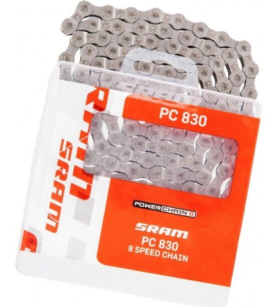 Ланцюг SRAM PC-830 114 ланок 8шв, сріблястий