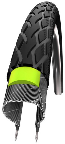 Покришка 28x1.75 (47-622) Schwalbe MARATHON HS420 G-Guard B / B + RT EC, 67EPI 33B