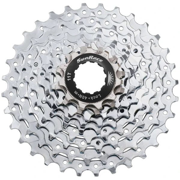 Касета інд. 9-k 11-32T SUN RACE M90 MTB, Zinc