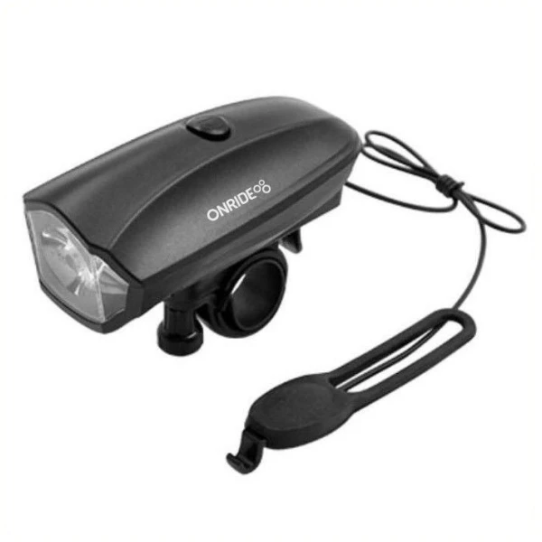 Електронний сигнал 2в1 ONRIDE Lightbell (дзвінок+ліхтар). USB
