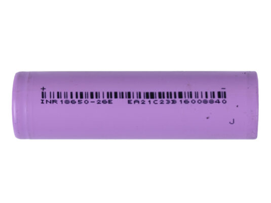 Батарея 3.7V 5С 18650 2600 mАh