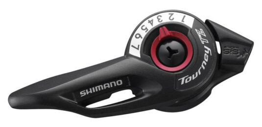 Манетка Shimano SL-TZ500 права 7шв. чорний