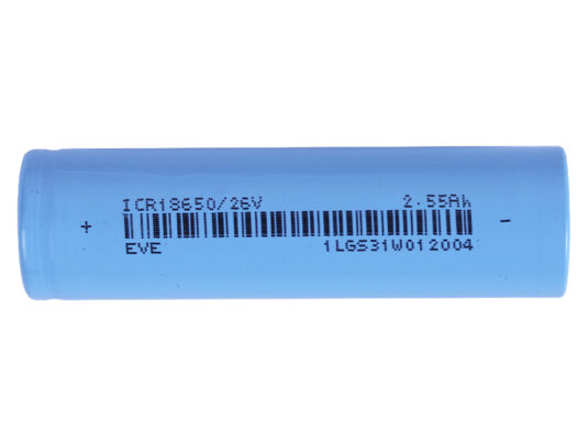 Батарея 3.6V 3C 18650 2500mAh