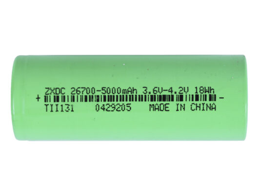Батарея 3.7V 3C 26700 5000mAh