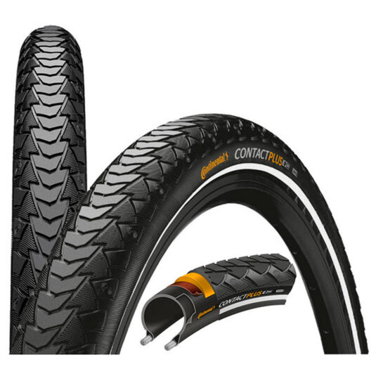 Покришка Continental CONTACT Plus City Reflex, 26"x2.20, 55-559, Safety1230гр., чорна