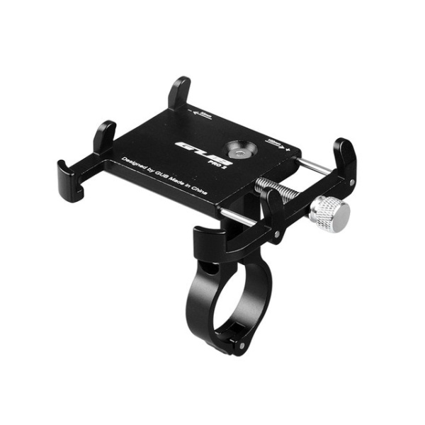 Держатель для смартфонов GUB PRO-2, алюминий, черный