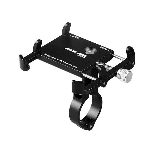 Держатель для смартфонов GUB PRO-2, алюминий, черный