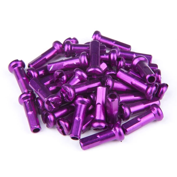 Ниппели FireEye ALU 7075 2/14мм алюминий 38 шт фиолетовый