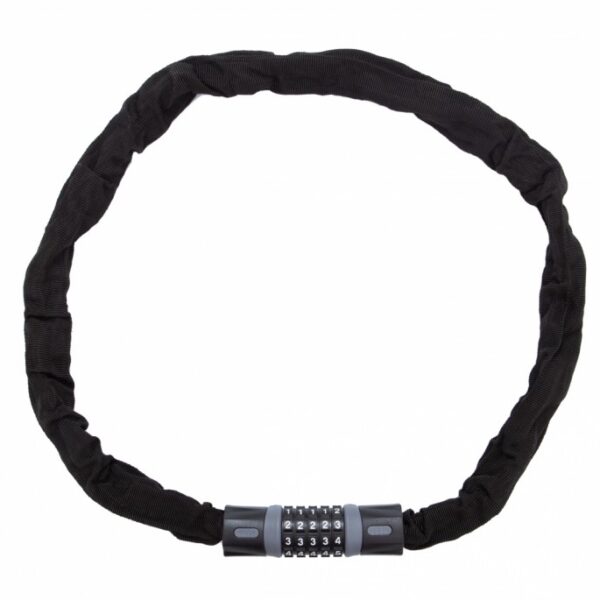 Замок цепь кодовый 6x1200мм BC-LK-BG6060 черн.