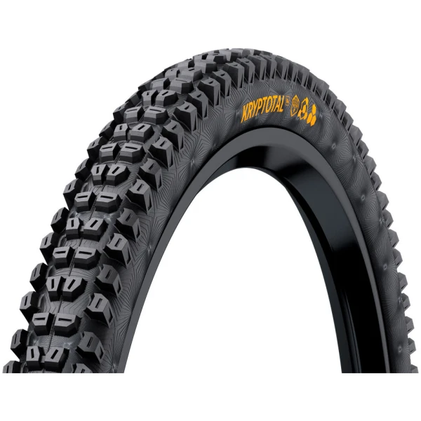 Покришка безкамерна Continental Kryptotal-R Downhill 29 x 2.40 Soft чорна, доладна skin