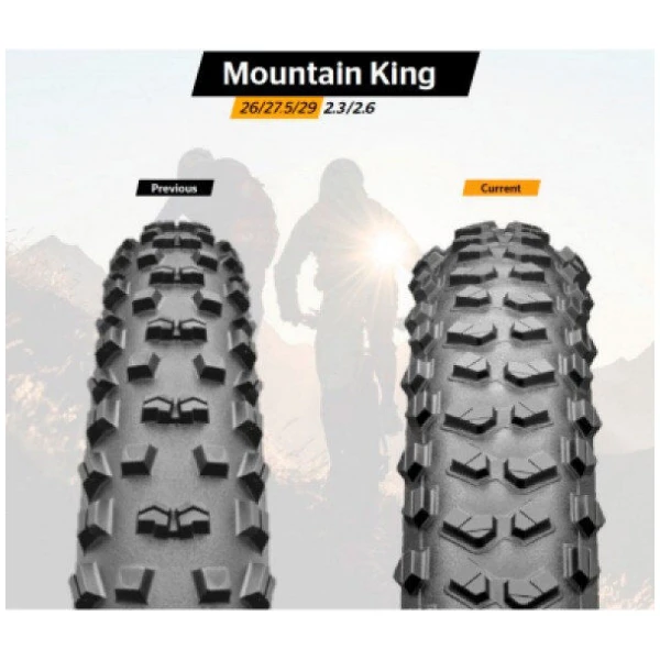 Покрышка Continental Mountain King 2.2, 27.5"x2.20, 55-584, черный