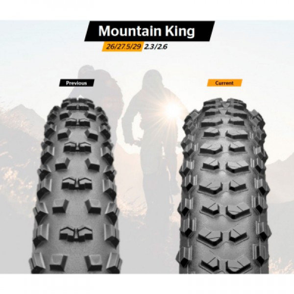 Покрышка Continental Mountain King 2.2, 27.5"x2.20, 55-584, черный