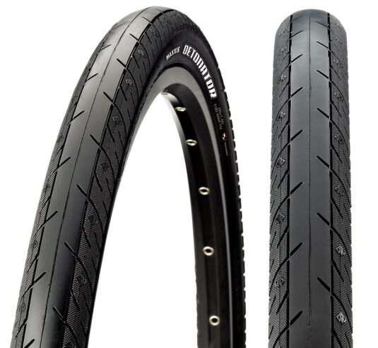 Покрышка 700x32C Maxxis Detonator, (32-622) 60TPI, Wire, черная