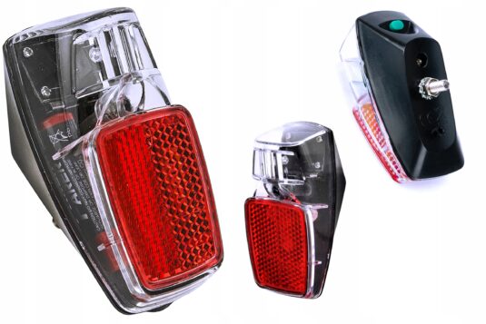 Задняя фара X-Light 1LED 2x AAA на крыле (JY-591)