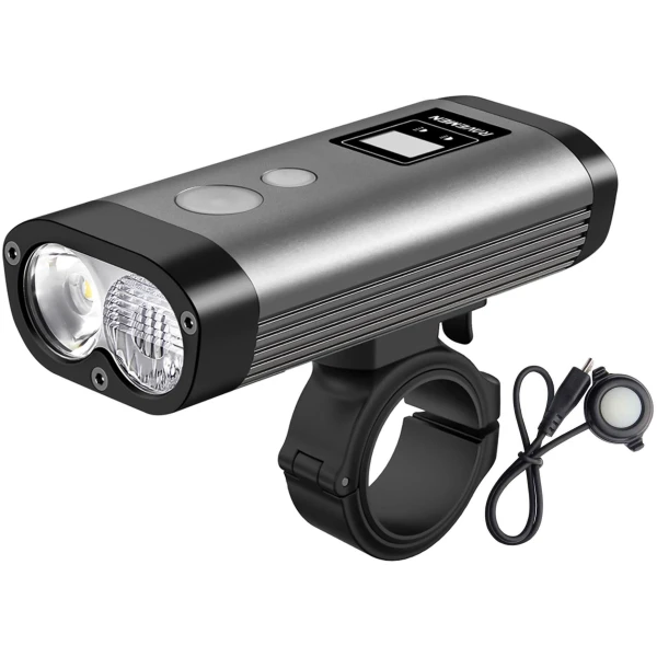 Світло переднє Ravemen PR1400 USB 1400 лм (провідна кнопка в комплекті)