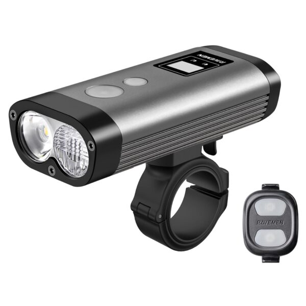 Свет передний Ravemen PR2000 USB 2000 лм (беспроводная кнопка в комплекте)