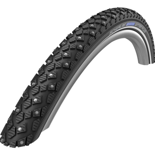 Покришка 26x2.15 (55-559) Schwalbe MARATHON WINTER PLUS Perf, SmartGuard, TwinSkin B/B+RT HS396 188 Steel Studs WiC 67EPI