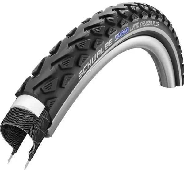 Покришка Schwalbe Land Cruiser 28x2.00 (50-622) Active Line, PunctureGuard, TwinSkin, GREEN