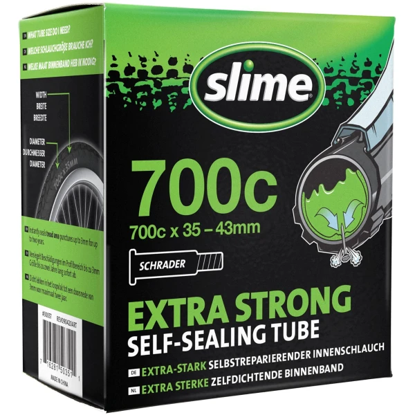 Камера Slime Smart Tube 700 x 35 - 43 мм AV с герметиком