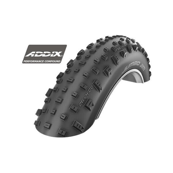 Покришка Schwalbe Jumbo Jim 26×4.00 (100-559) Addix Performance LiteSkin B/B-SK