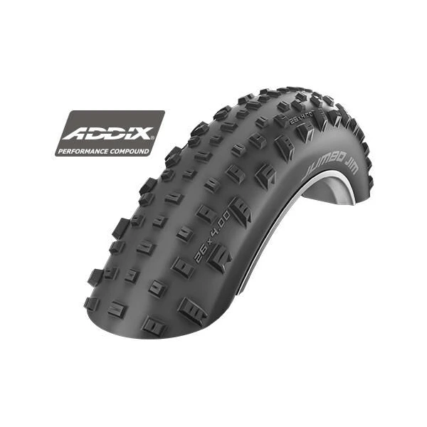 Покрышка Schwalbe Jumbo Jim 26x4.00 (100-559) Addix Performance LiteSkin B/B-SK