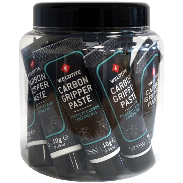 Паста фрикционная Weldtite 02004 CARBON GRIPPER PASTE, для монтажа карбоновых компонентов, 10гр