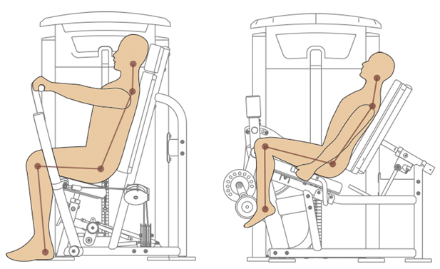 Фото Жим від грудей горизонтальний IMPULSE Classic Chest Press