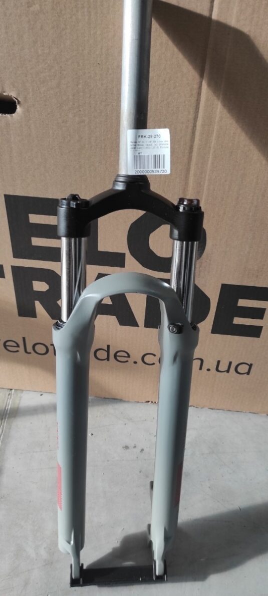 Вилка 29" AL 1-1/8" AM з лок. disc шток-180мм сірий (м) LIANJI LJ710L Formula F-1 2022 (сірий (м))