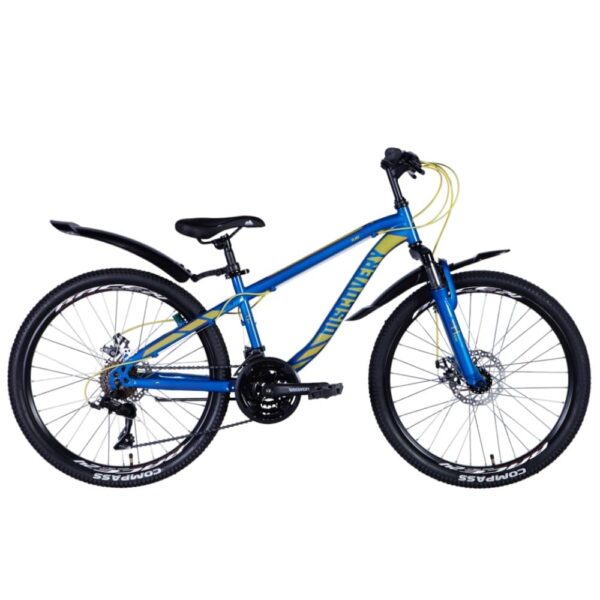 Велосипед 24″ Discovery FLINT AM DD с крылом 2024