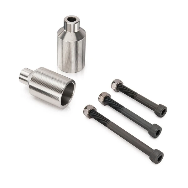 Пеги для трюкового самоката HIPE Pegs PHIPE02 Silver matt