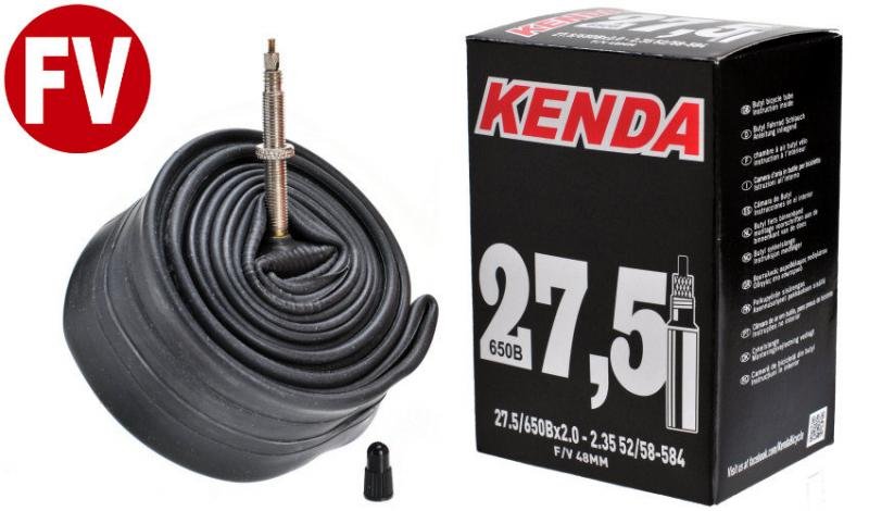 Камера Kenda 27.5 / 650Bx2.0 - 2.35 FV 48 мм. (O-D-0105) 1 Камера Kenda 27.5 / 650Bx2.0 - 2.35 FV 48 мм. (O-D-0105)