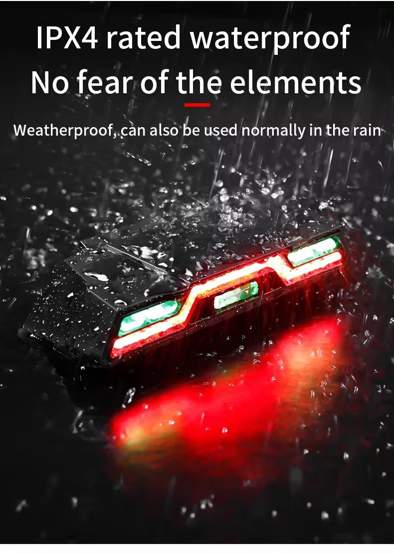 Задняя фара SSWD 200Lm, 2000mAh пластик (SSWD) 3 Задняя фара SSWD 200Lm, 2000mAh пластик (SSWD)