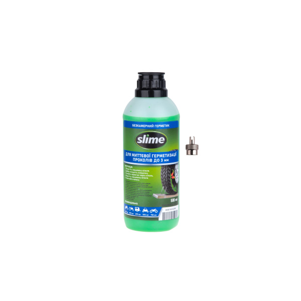 Безкамерний герметик Slime Tyre Sealant 500 мл